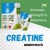 Floral Nutrition Creatine monohydrate Micronized for Intense Workout, Muscle Energy and Power Creatine