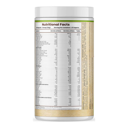 Floral Nutrition 100% Vegan Protein Powder with and Ayurvedic Herbs Ashwagandha, Ginseng Plant-Based Protein  (1 Kg, Double Chocolate)