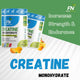 Floral Nutrition Creatine monohydrate Micronized for Intense Workout, Muscle Energy and Power Creatine  (100 g, Fruit Punch)