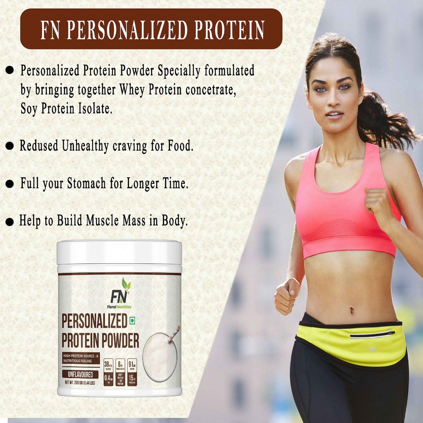 Floral Nutrition Weight Loss Combo Pack Formula 1, Personalized Protein 200gm, FFresh Elaichi 50g Protein Shake  (750 g, Chocolate, Unflavoured, Elaichi)