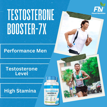 Floral Nutrition Natural Testosterone Booster-Tribulus terrestris for Men Performance  (60 Tablets)