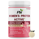 Floral Nutrition Women Active Protein Powder with 14 Herbal Blend, Beauty Blend, L-Glutathione, Curcumin 95%, Folic and Biotin - Skin glow - 400gm